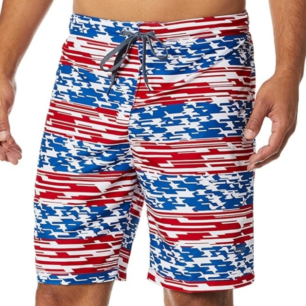 NEW! SPEEDO Mens' Star E-Board Swim Shorts Trunks XXL.